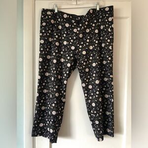 Wildfang slim cropped daisy dress pants